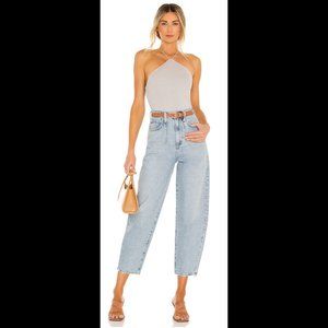 Agolde NWT Balloon Dart Ultra High Rise Curved Taper in Mainstream, 32